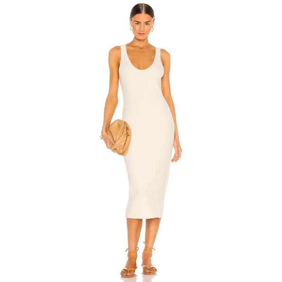 Weekend Stories Dresses & Skirts - NWT Weekend Stories Loreo Knit Dress In Winter White - Size S
